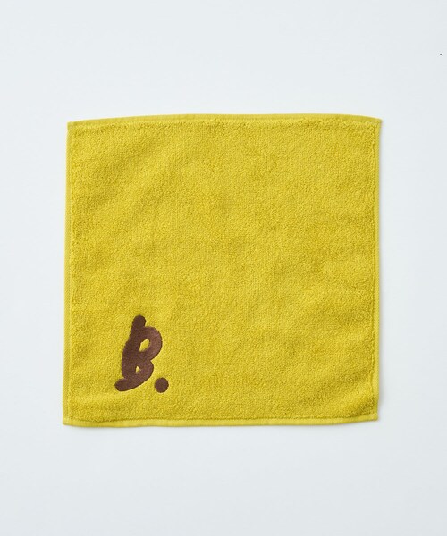 Kastane（カスタネ）の「【6色展開】B カラーミニタオル（ハンカチ/ハンドタオル・レディース・ミント/パープルその他1/イエロー/ブラック/サーモンピンク/ベージュ・F）」の5枚目の写真