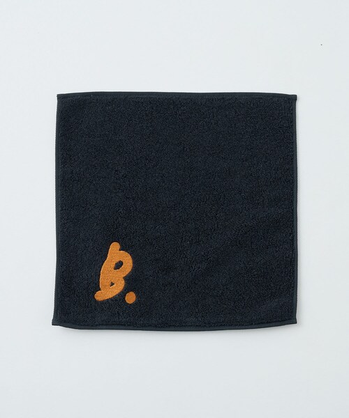 Kastane（カスタネ）の「【6色展開】B カラーミニタオル（ハンカチ/ハンドタオル・レディース・ミント/パープルその他1/イエロー/ブラック/サーモンピンク/ベージュ・F）」の2枚目の写真