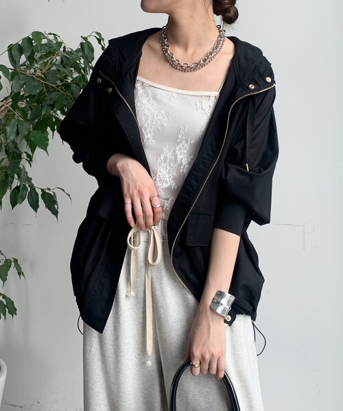 DouDou（ドゥドゥ）の「フーディージップブルゾン（）」 - WEAR