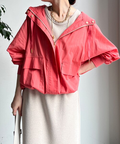 DouDou（ドゥドゥ）の「フーディージップブルゾン（）」 - WEAR