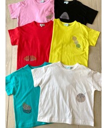HAKKA KIDS（ハッカキッズ）の「カラーパレットラインストーン&プリント接触冷感Tシャツ（トップス・キッズ）」