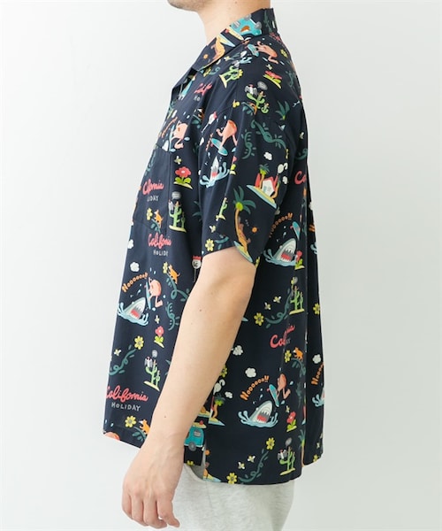 URBAN RESEARCH Sonny Label（アーバンリサーチサニーレーベル）の「夏威夷襯衫 by Monkey Studio（その他・メンズ・米色/藏青色・米色/藏青色）」の12枚目の写真