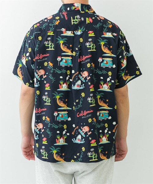 URBAN RESEARCH Sonny Label（アーバンリサーチサニーレーベル）の「夏威夷襯衫 by Monkey Studio（その他・メンズ・米色/藏青色・米色/藏青色）」の13枚目の写真