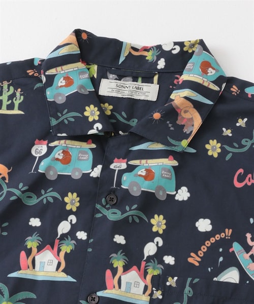 URBAN RESEARCH Sonny Label（アーバンリサーチサニーレーベル）の「夏威夷襯衫 by Monkey Studio（その他・メンズ・米色/藏青色・米色/藏青色）」の15枚目の写真