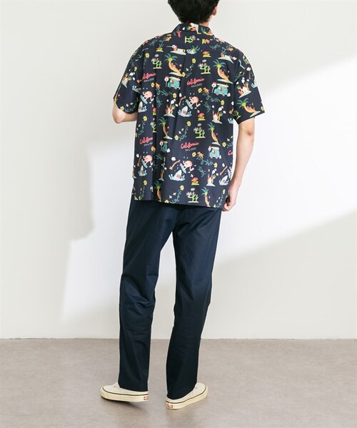 URBAN RESEARCH Sonny Label（アーバンリサーチサニーレーベル）の「夏威夷襯衫 by Monkey Studio（その他・メンズ・米色/藏青色・米色/藏青色）」の10枚目の写真