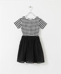 URBAN RESEARCH DOORS（アーバンリサーチドアーズ）の「【親子裝】UR TECH 巴里紗T恤拼接洋裝(KIDS)（その他・キッズ）」
