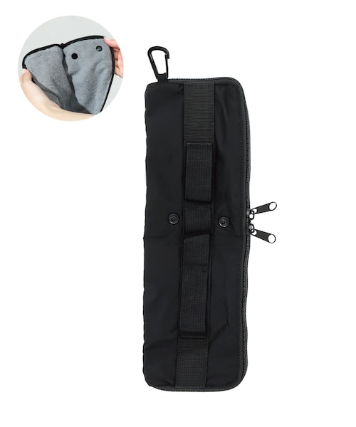 3coins(3coins)の「アンブレラポーチ(折りたたみ傘・レディース・グレー/ブラック・FREE)」の2枚目の写真