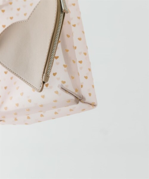 RODE SKO（ロデスコ）の「愛心半透明三角手提包（その他・レディース・黑色/膚色・黑色/膚色）」の8枚目の写真