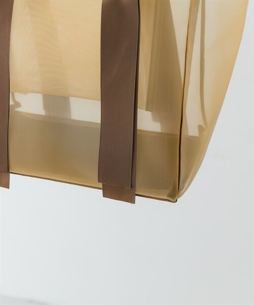 RODE SKO（ロデスコ）の「荷葉提把透明托特包（その他・レディース・灰色/膚色・灰色/膚色）」の19枚目の写真