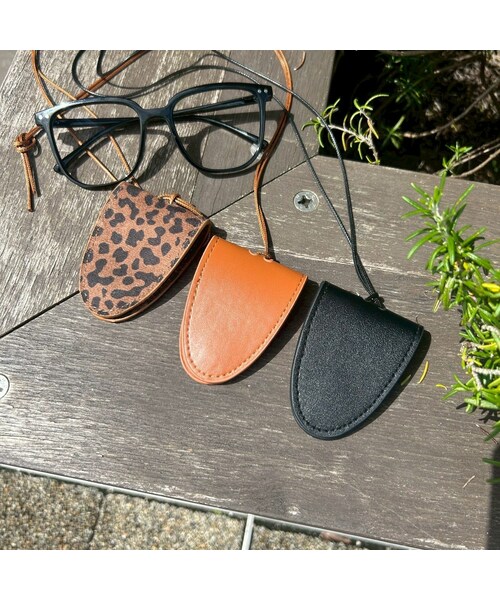copine（コピン）の「サングラス/メガネストラップ(3color)（ネックレス・レディース・ブラック/キャメル/レオパード・F）」の4枚目の写真