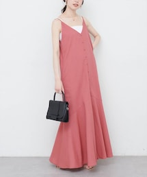 natural couture（ナチュラルクチュール）の「【WEB限定】前後2WAYフレアヘムキャミワンピース（ワンピース）」