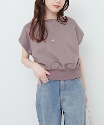 きれいめポンチボートネックTOPS