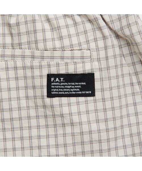 FAT（エフエイティー）の「HALFFIELD（パンツ・メンズ・OFF WHITE/BLACK/BROWN・TITCH/FAT/JUMBO/SKINNY）」の5枚目の写真