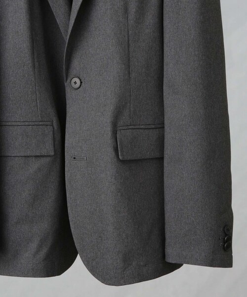 BEAVER(ビーバー)の「「Damerino」DotAir(R)ミニホールストレッチセットアップ/吸水速乾(ジャケット/アウター・メンズ・D.グレー/D.ネイビー・S/M/L/XL)」の7枚目の写真