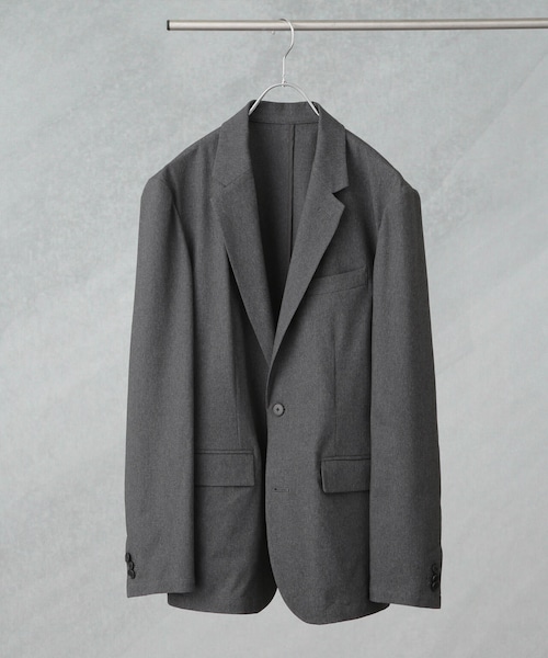 BEAVER(ビーバー)の「「Damerino」DotAir(R)ミニホールストレッチセットアップ/吸水速乾(ジャケット/アウター・メンズ・D.グレー/D.ネイビー・S/M/L/XL)」の2枚目の写真