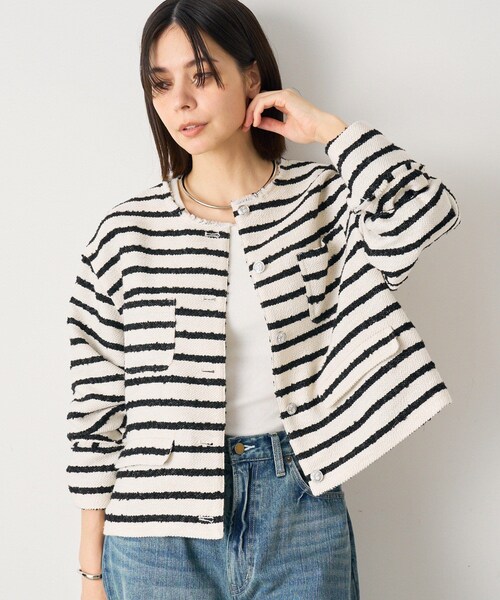 LOUNGEDRESS（ラウンジドレス）の「ツイードジャケット（ノーカラー