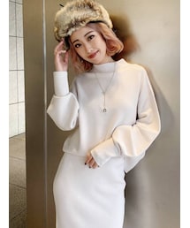 GYDA | ボトルネックニットトップス(ニット/セーター)