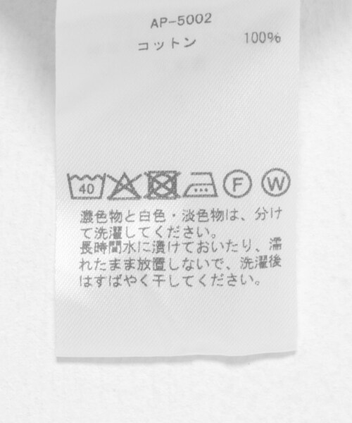 URBAN RESEARCH(アーバンリサーチ)の「A PRESSE Heavy Weight T-Shirt(Tシャツ/カットソー・メンズ・WHITE/BLACK・1/2/3/4)」の10枚目の写真