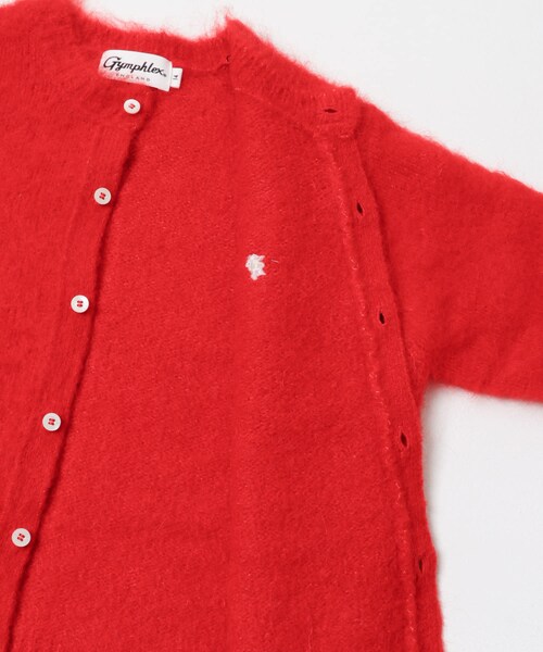 URBAN RESEARCH DOORS(アーバンリサーチドアーズ)の「GYMPHLEX CREW NECK SHORT CARDIGAN(カーディガン/ボレロ・レディース・TOP GREY/MUSTARD/RED/DK NAVY・14)」の14枚目の写真