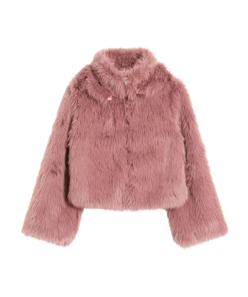 CELFORD 2wayファーコート ピンク 36 CELFORD 2wayファーコート ピンク 36 中古・古着通販】CELFORD (セル