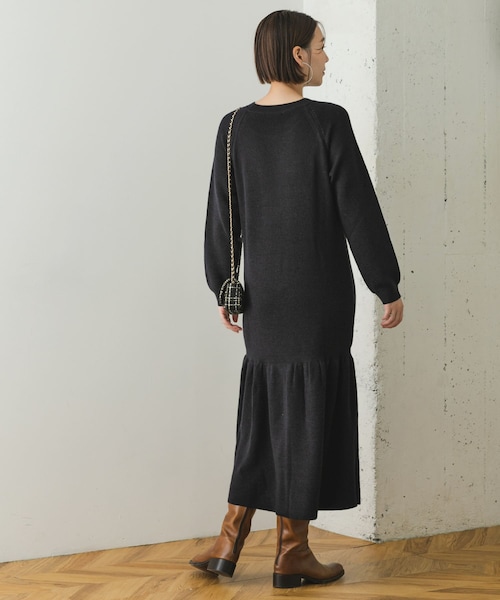 URBAN RESEARCH ROSSO（アーバンリサーチロッソ）の「F by ROSSO　ウォッシャブル抗ピルニットワンピース（ワンピース・レディース・D/NAVY/C/GRAY・36/38）」の19枚目の写真