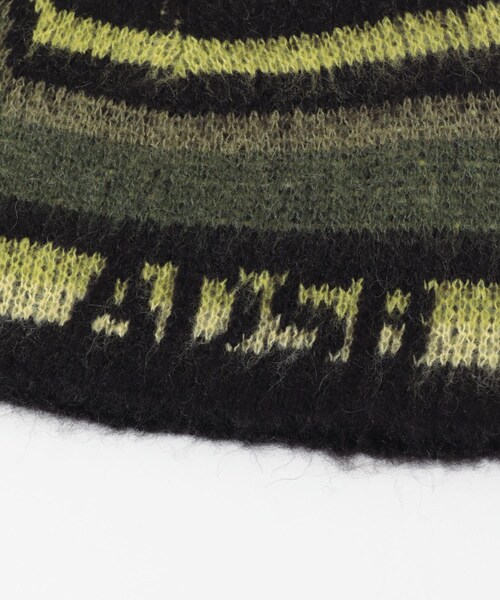 URBAN RESEARCH（アーバンリサーチ）の「Andersson Bell　UNISEX PAINT BEANIE（ニットキャップ/ビーニー・メンズ・BLUE NAVY/GREEN KH・FREE）」の5枚目の写真