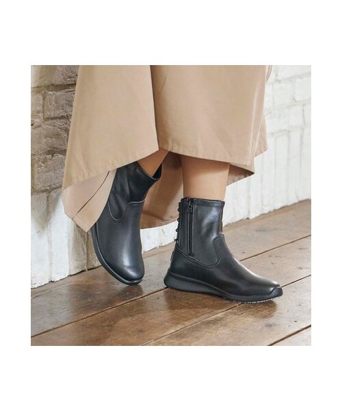 ing(イング)の「イング ing 【レイン・スノー対応】ストレッチスニーカーブーツ (レインシューズ・レディース・BL/GY/OK/BLB・S/22.5cm/M/23.5cm/L/24.5cm/LL/25cm)」の1枚目の写真