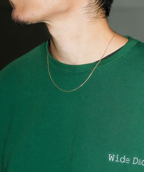 URBAN RESEARCH(アーバンリサーチ)の「Wide Dad Wide dad 18K Necklace(ネックレス・メンズ・GOLD・FREE)」の1枚目の写真