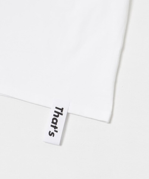 THE GOODLAND MARKET（ザグッドランドマーケット）の「『一部別注カラー』That’s　The Tee Thats（Tシャツ/カットソー・メンズ・white/black/別注beige・M/L/XL）」の13枚目の写真