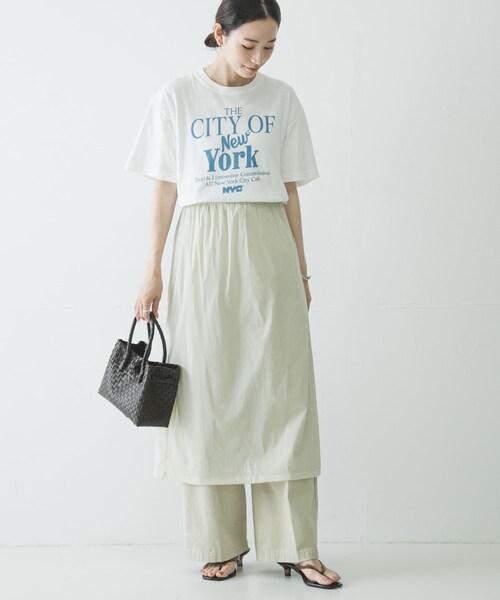 URBAN RESEARCH(アーバンリサーチ)の「シアーミディレイヤードスカート(スカート・レディース・BLACK/BUTTER・FREE)」の15枚目の写真