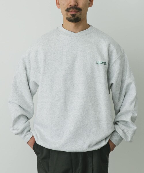 URBAN RESEARCH DOORS(アーバンリサーチドアーズ)の「L.L.Bean Smithfield Crewneck Sweat(スウェット・メンズ・Navy/Ecru/Birch/Maize/Pink/Iceblue・M/L/XL)」の14枚目の写真