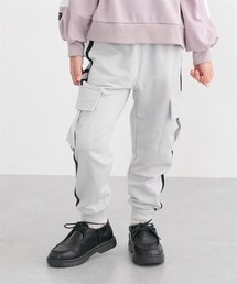 QUNTSTYLE | サイドラインカーゴパンツ（男の子・女の子）(カーゴパンツ)