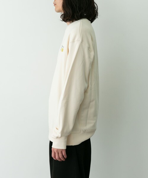 URBAN RESEARCH Sonny Label（アーバンリサーチサニーレーベル）の「NEW BALANCE　プレミアムロゴスウェットクルー（スウェット・メンズ・アッシュヘザー/ブラック/パーマフロスト・M/L/XL）」の19枚目の写真