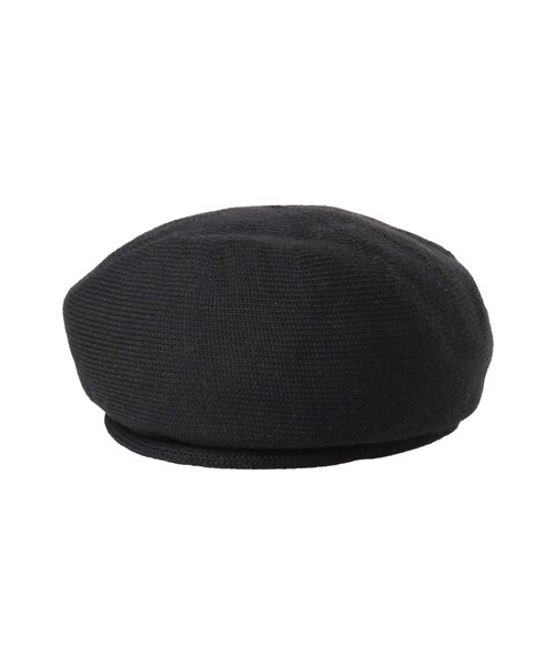 MURUA（ムルーア）の「サマーニットベレー（ハンチング/ベレー帽・レディース・ブラック・F）」の3枚目の写真