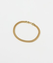 TOM WOOD　Curb Bracelet L Gold