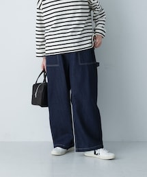 かぐれ | デニムイージーペインターパンツ(その他パンツ)