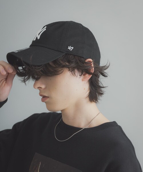 SENSE OF PLACE by URBAN RESEARCH（センスオブプレイスバイアーバンリサーチ）の「『WEB/一部店舗限定』FORTY SEVEN　47 CLEAN UP YANKEES（キャップ・メンズ・BLACK/NAVY/NATURAL/DK GREEN/SANDALWOOD/BROWN/CHARCOAL/PURPLE/L.GRAY・One）」の13枚目の写真