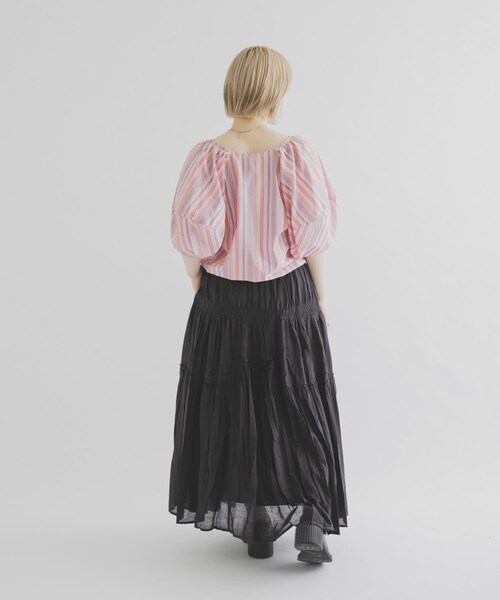 THE GOODLAND MARKET（ザグッドランドマーケット）の「FANAKA　バルーンブラウス（シャツ/ブラウス・レディース・PINK・Free）」の9枚目の写真