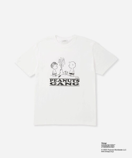 Saturdays NYC(サタデーズ ニューヨークシティ )の「SNYC x PEANUTS GANG IN THE SEA T(Tシャツ/カットソー・レディース・ブラック/ホワイト・L/M/S/XL)」の3枚目の写真