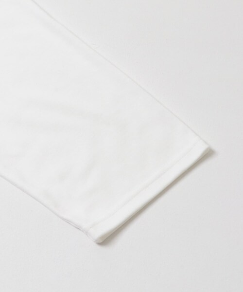 ITEMS URBANRESEARCH(アイテムズ アーバンリサーチ)の「TCポンチ 7分袖 カットソー(Tシャツ/カットソー・メンズ・WHITE/BLACK/D.BROWN/D.PINK・M/L)」の7枚目の写真