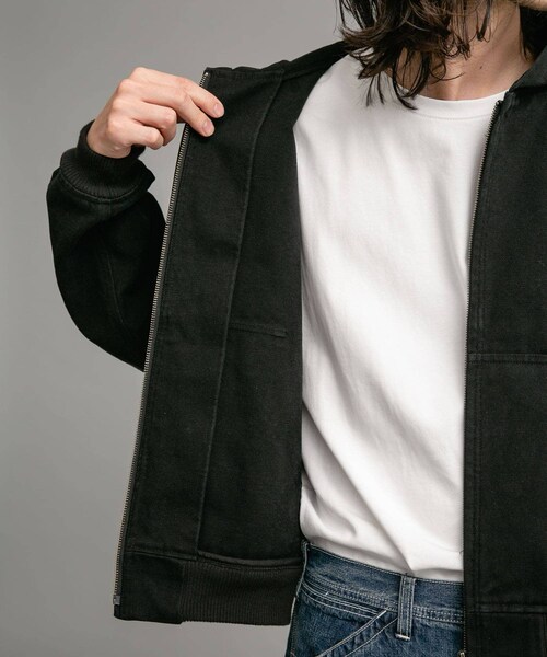 URBAN RESEARCH Sonny Label（アーバンリサーチサニーレーベル）の「ダックフーデッドショートブルゾン（ブルゾン・メンズ・キャメル/ブラック・M/L）」の9枚目の写真