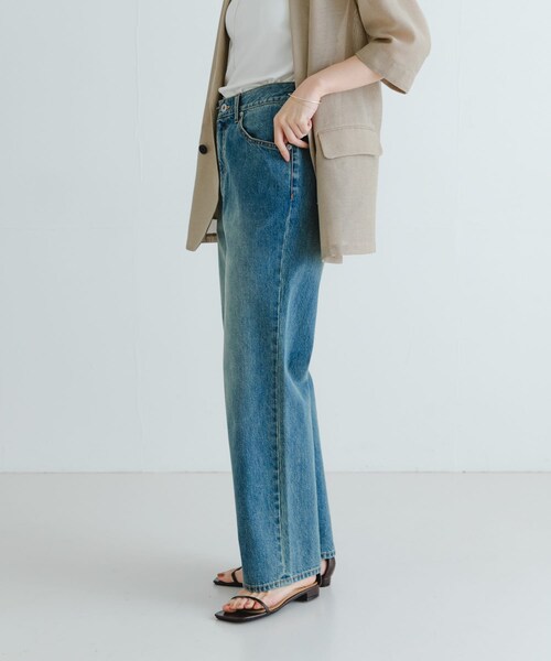 URBAN RESEARCH（アーバンリサーチ）の「『4サイズ展開』new basic　ストレートフィットデニムパンツ（デニムパンツ・レディース・IND.BEIGE/INDIGO・36/38/40/42）」の9枚目の写真
