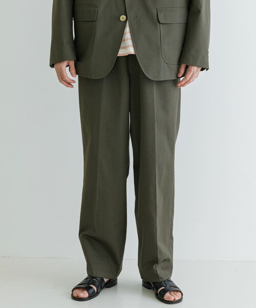 URBAN RESEARCH(アーバンリサーチ)の「FREEMANS SPORTING CLUB BLEECKER TROUSERS(その他パンツ・メンズ・61オリーブ/31グレー/51ネイビー/70カーキ・S/M/L)」の2枚目の写真
