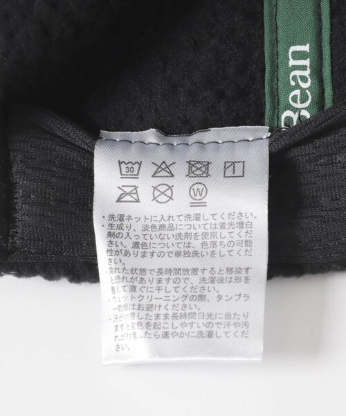 URBAN RESEARCH DOORS(アーバンリサーチドアーズ)の「L.L.Bean W/R BOA FLEECE 6P CAP(キャップ・メンズ・BLACK/GRAY・One)」の7枚目の写真
