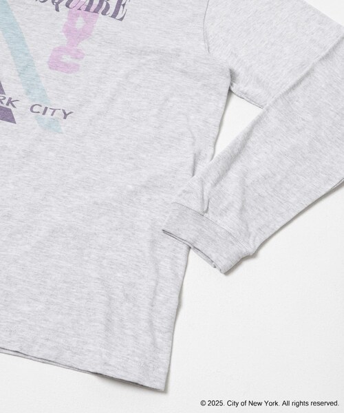 URBAN RESEARCH DOORS（アーバンリサーチドアーズ）の「GOOD ROCK SPEED　NYC LONG-SLEEVE SHIRTS（Tシャツ/カットソー・レディース・ASH・One）」の5枚目の写真