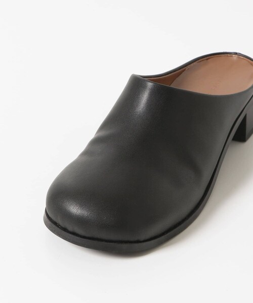 SENSE OF PLACE by URBAN RESEARCH（センスオブプレイスバイアーバンリサーチ）の「ワイドトゥヒールスリッポン（その他シューズ・レディース・BLACK/BROWN・S/M/L）」の12枚目の写真