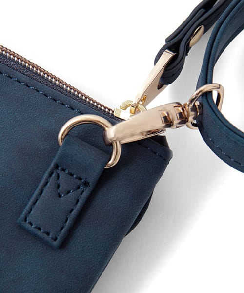 KBF（ケイビーエフ）の「異素材クラッチBAG（クラッチバッグ・レディース・シルバー/ホワイト/ブラック・one）」の7枚目の写真