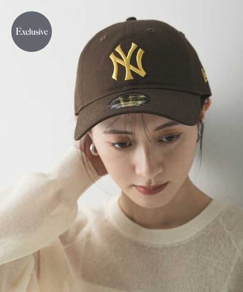 URBAN RESEARCH(アーバンリサーチ)の「『別注』New Era×URBAN RESEARCH 9TWENTY(キャップ・レディース・NAVY/WALNUT/PEBBLE・-)」の1枚目の写真