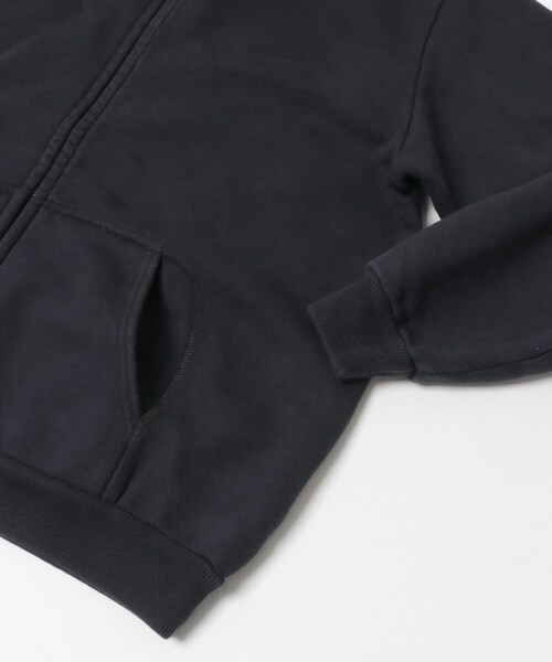 URBAN RESEARCH(アーバンリサーチ)の「A PRESSE Vintage Zip Sweat Hoodie(パーカー・メンズ・BLACK/GREEN・2/3/4)」の6枚目の写真