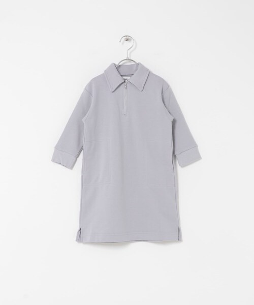 URBAN RESEARCH DOORS(アーバンリサーチドアーズ)の「『WEB/一部店舗限定サイズ』裏毛ハーフジップワンピース(KIDS)(ワンピース・キッズ・OATMEAL/BLUEGRAY・105/120/135/150)」の21枚目の写真